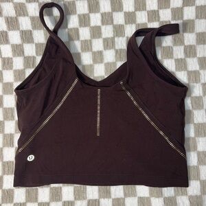lululemon athletica Dark Brown Sports Bra